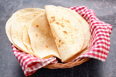 Reduced carb cauliflower tortillas