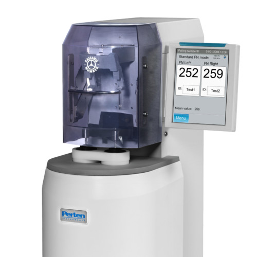 Falling Number Equipment The falling number test measures enzyme activity in flour.