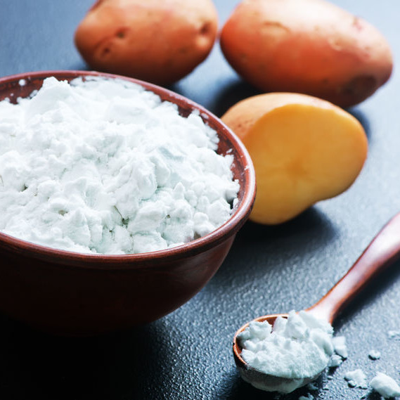 Potato starch is used to thicken, gel, texturize and increase crispiness in baked goods.