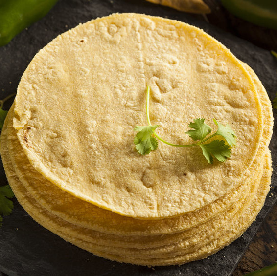 Corn tortillas Corn tortillas are a round, thin, unleavened bread made with coarse masa flour or “flourless” fresh masa.