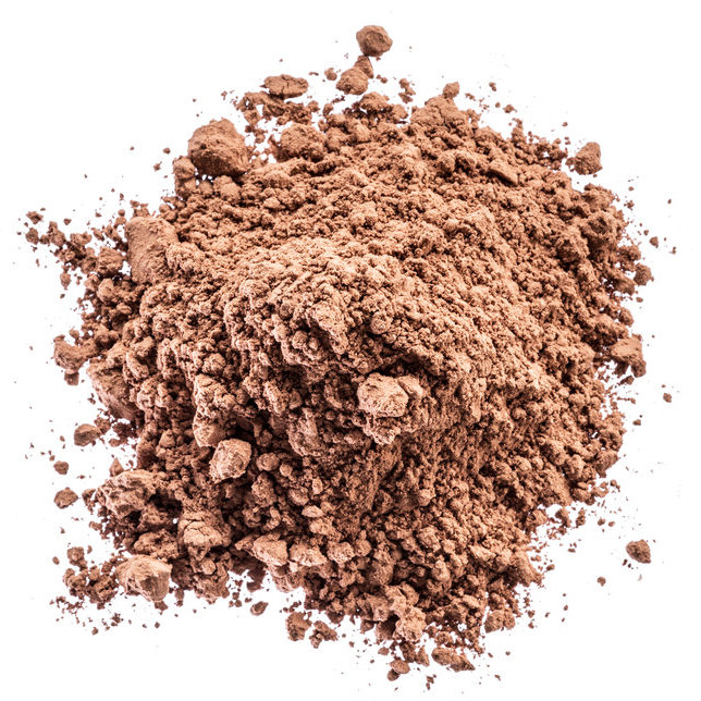 Carob powder or carob flour Carob powder or carob flour is an alternative to cocoa powder and can be used in gluten-free formulas.