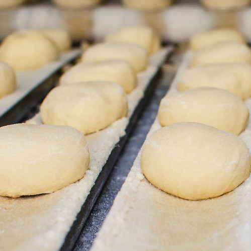 Mono and diglycerides replacement Mono and diglycerides replacement means the the substitution of traditional emulsifiers in dough.