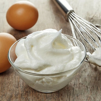 Egg White Egg whites act as a dough strengthener when used in baked goods.
