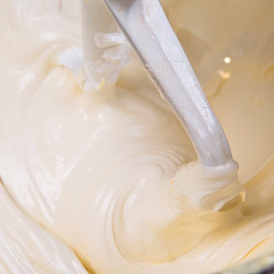 Propylene glycol monoesters work well as emulsifiers in cake batter.